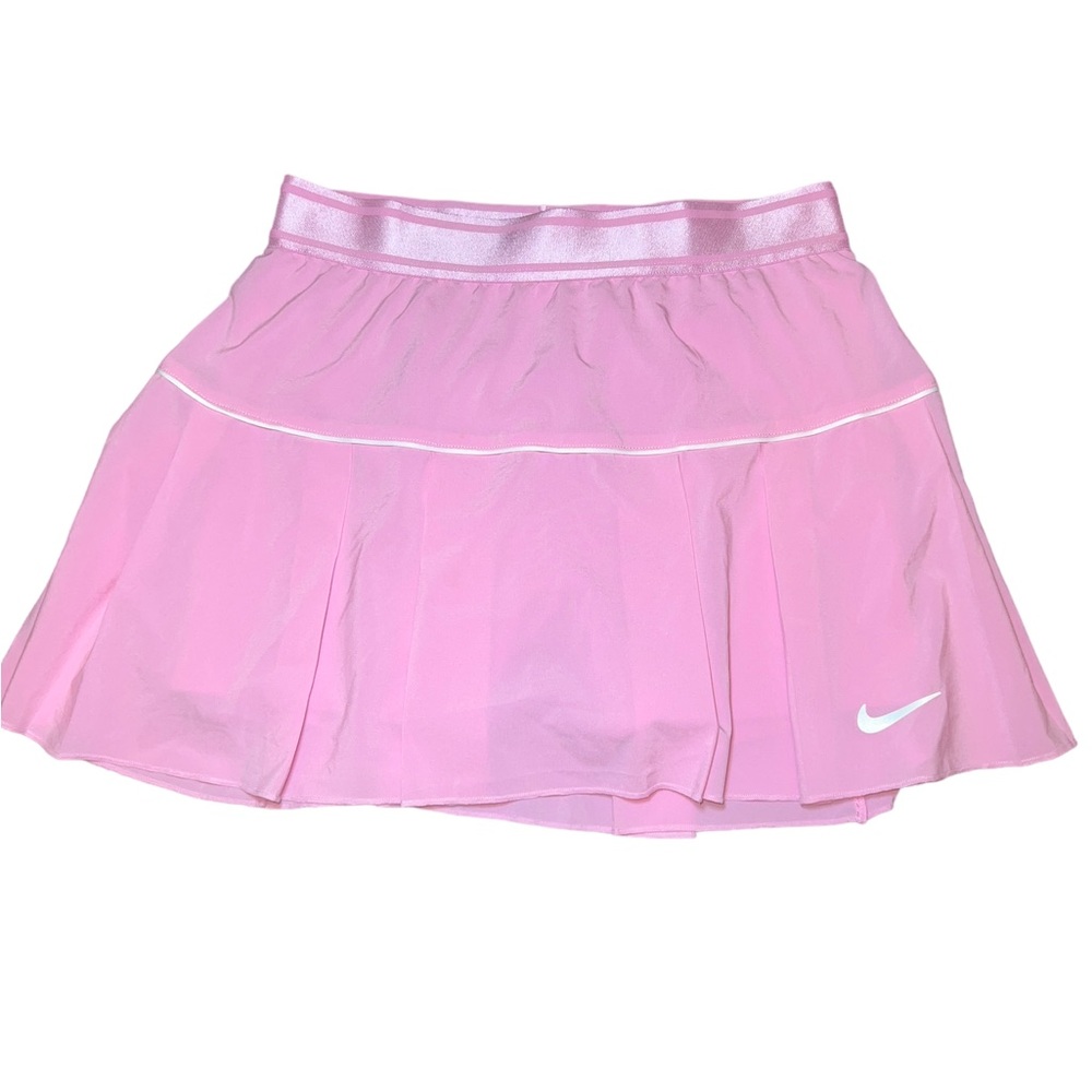 Nike Dri-Fit tennis golf skirt athletic skirt size small pink ruffled skort
